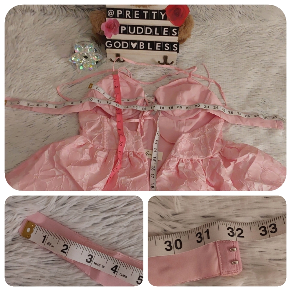 🎉 HP 🥳 🌸 For Love and Lemons Faith Mini Dress 🌸 - Picture 14 of 16